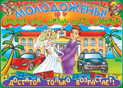 Плакат Поздравление На Свадьбу