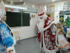 Дед Мороз в Школе