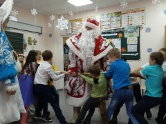 Дед Мороз в Школе